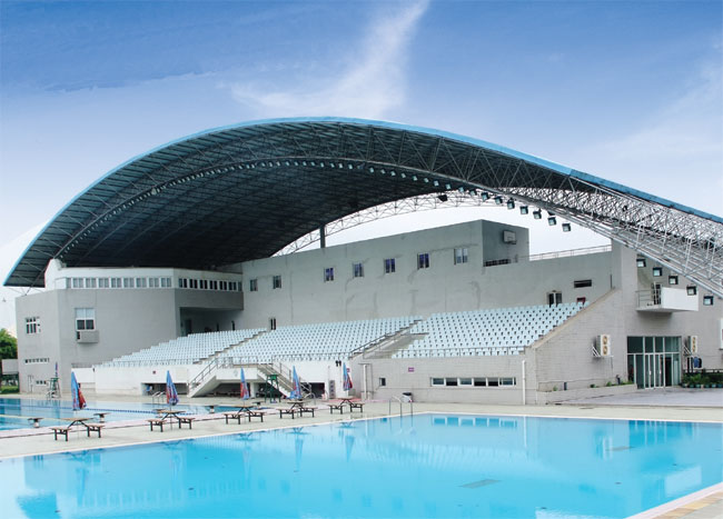 天津游泳馆网架