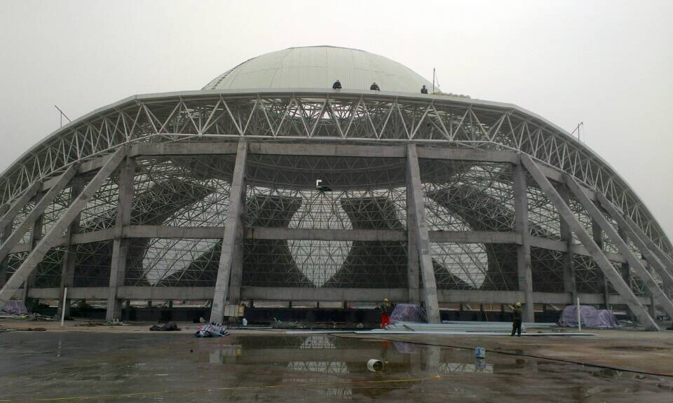 天津温泉馆网架工程